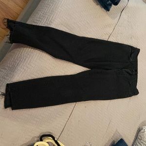 Mother jeans, black size 29 Stunner Zip Ankle Step Fray color is not guilty